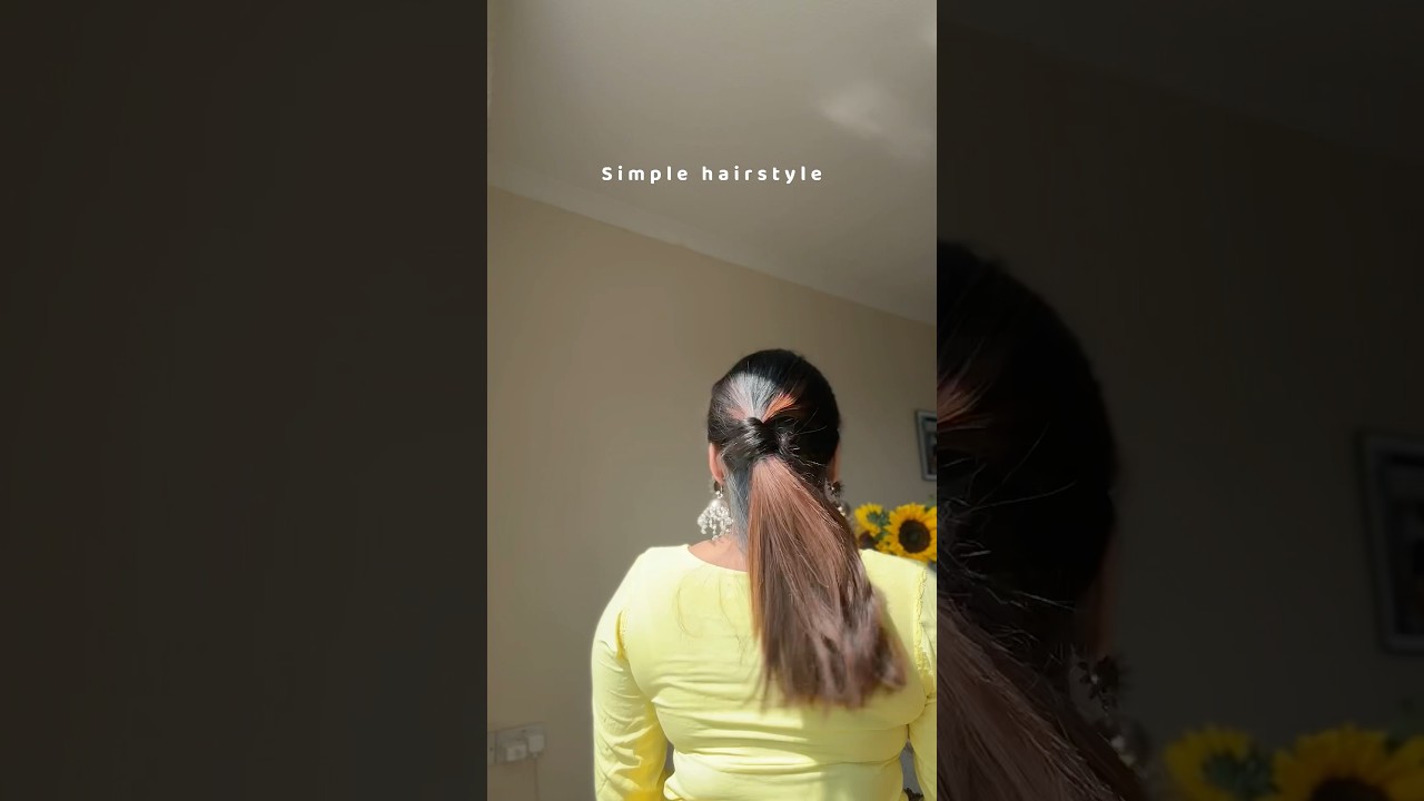 Quick hairstyle #hairstyle #hair #shorts #youtubeshorts #viralshort #trending
