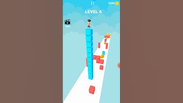 cube stacker surfer 3D level 5 completed up to 40x❤❤🔥#5
