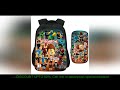 16 Inch Hot ROBLOX 3D Print Children School Bags Orthopedic Backpack School Boys Girls Mochila Infan