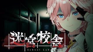 【 迷宮校舎 】深夜の学校に潜入です。最後まで頑張れるでしょうか・・・？？？？？【鷹嶺ルイ/ホロライブ】