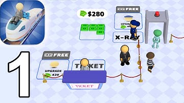 Train Station Rush Gameplay Walkthrough Part 1 (iOS Android)