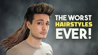 10 Worst Hairstyles of ALL TIME!! | Men's Hair | BluMaan 2018 10 Worst Hairstyles of ALL TIME!! | Men's Hair | BluMaan 2018