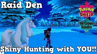 Max Raid Den Shiny Hunting with YOU! - Pokemon Sword and Shield