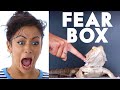 Liza Koshy Touches a Bearded Dragon, Chinchilla & Other Weird Stuff in the Fear Box | Vanity Fair