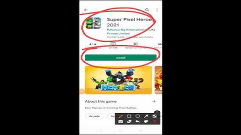 Super Pixel Heroes 2021 game Short video