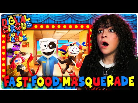 WOAH! *• LESBIAN REACTS – THE AMAZING DIGITAL CIRCUS – 1×04 “FAST FOOD MASQUERADE” •*