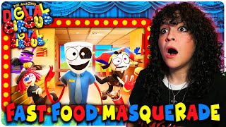WOAH! *• LESBIAN REACTS – THE AMAZING DIGITAL CIRCUS – 1x04 “FAST FOOD MASQUERADE” •*