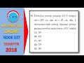 BAHAS TUNTAS MATEMATIKA DASAR SBMPTN 2018 kode 527 Nomor 48 Bangun Datar