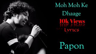 Moh Moh Ke Dhaage Song Full Screen Status