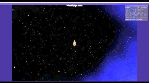 Unity - top down infinite particle starfield