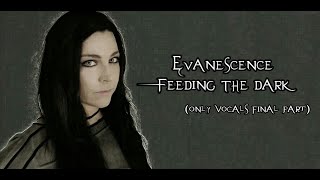 @Evanescence  - Feeding The Dark(only vocals final part)