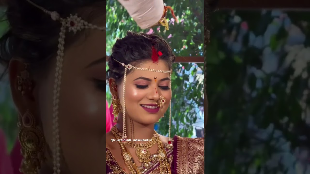 Maharashtrian bridal look|Model Ramp walk|Marathi navari cha makeup