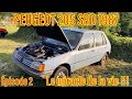 Barn find peugeot 205 srd 1987  le miracle de la vie 