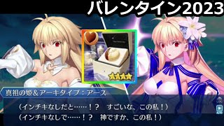 【FGO】バレンタイン2023「アルクェイド・アーキタイプ：アース」エピソード【ヨハンナさんと未確認の愛 ぶっ壊せ☆らぶらぶはぁと大石像】