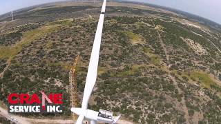 Liebherr LR1300SX Carbon Fiber Pendants - Wind Turbine Repair - Infigen