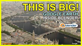 Blender Earth Modeler Add-on | 3D Google Earth (City/Terrain) inside Blender screenshot 4