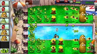 Plants vs zombies Pool level 10