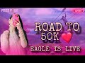 EAGLE IS LIVE FREE FIRE || LIVE CUSTOM GIVEAWAY FREE FIRE MAX #FREEFIRE #FFLIVE #FF #GIVEAWAY