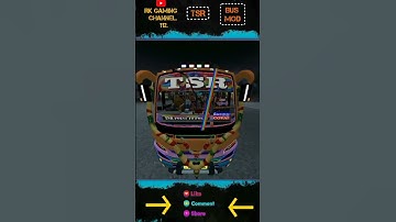 🎀TSR🎀BUS MOD⭕ERODE TO KOVAI 💥FULL VIDEO CHANNEL RK GAMING CHANNEL 112 #bussimulatorindonesia #GAMING