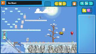 Contraption Maker - Ice Heart - Puzzle Solution - 4K - 60FPS
