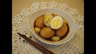 Корейская кухня: Яйца в соевом соусе или кэран чанчорим (계란장조림)