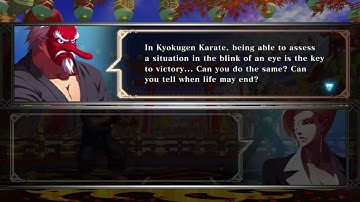 King of Fighters XIII - Mr. Karate vs Mature (Arcade Intro)