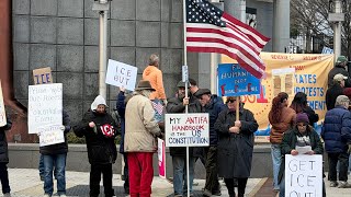  “Ice Out for Good” Rally Held at Trenton WWII Memorial