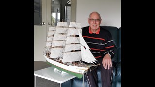 Building the model ship Danmark, from a Billings Boats kit