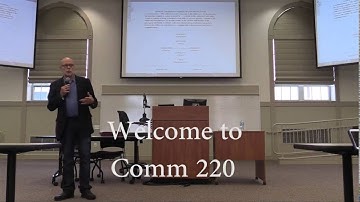 [Comm 220]  Chapter 1 Lecture 1