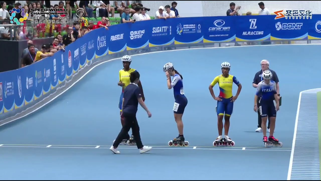 🏆 WORLD CHAMPIONSHIPS 2025: Junior Ladies 500m Sprint FINAL - Beidaihe China 🇨🇳⚡