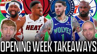 NBA Opening Week Takeaways: LeBron & 76ers impress, Timberwolves shine, Heat struggle | Nerd Sesh