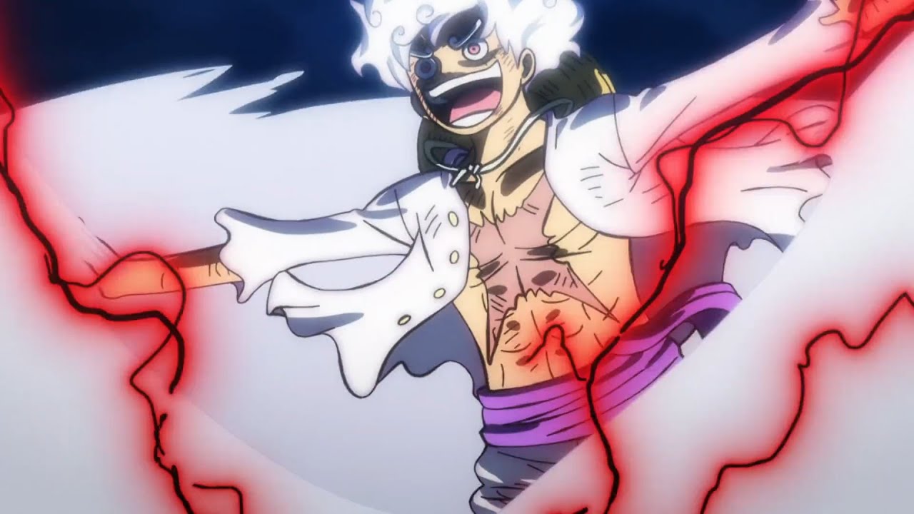 Gear 5 Luffy Survives a Direct Impact