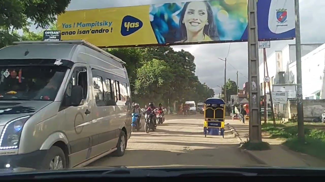 Antsenakely by Tsarasaotra Andranomadio to Mahafaly Vatofotsy - Streets view Antsirabe Madagascar 