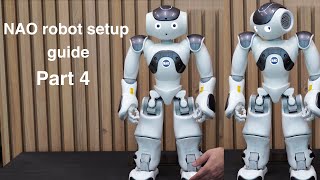 Nao Robot Setup Guide: Part 4, touch sensors