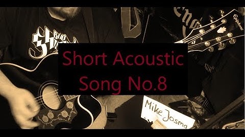 Short Acoustic Guitar Song No. 8 (played on Epiphone EJ-200 SCE, inspired by Gibson J200)