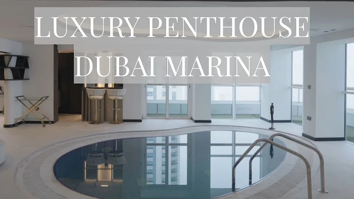 Unparalleled Luxury in the Heart of Dubai Marina. Half-Floor Penthouse Tour