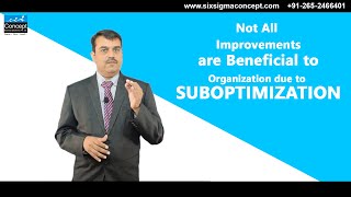 Not All Improvements are Beneficial to Organization due to SUB OPTIMIZATION | CBEPL