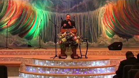 Bishop Fred Simms Preaching