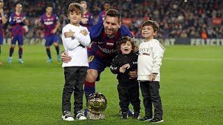 Lionel Messi  All Six Ballon Dor Presentations