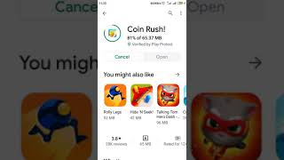 How to download install and play Coin Rush game screenshot 1