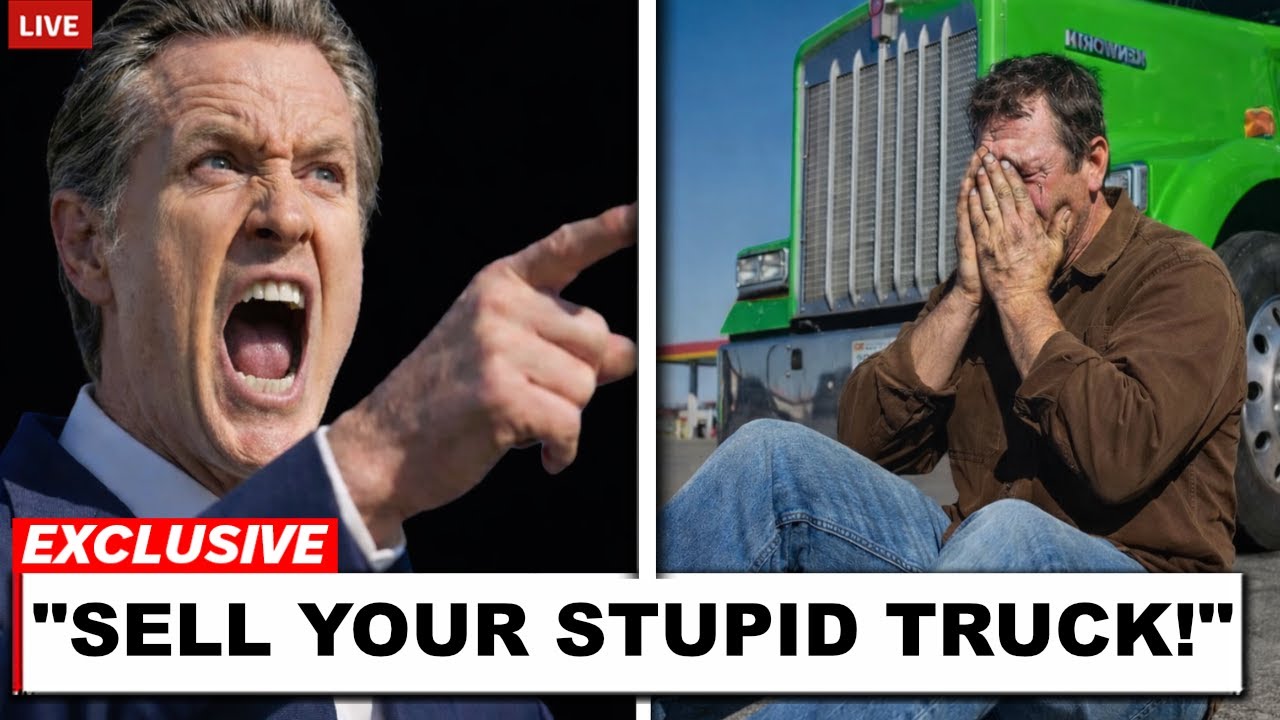 Governor Of California ORDERS To Ban Diesel Trucks... 17 States Say NO?!