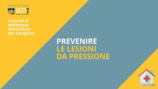 Prevenire le lesioni da pressione