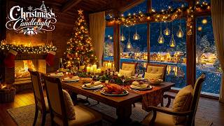 Cozy Christmas Ambience 🎄 Soft Piano Christmas Music & Warm Fireplace for Winter Evenings screenshot 2