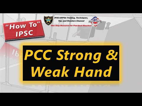 How To: IPSC Strong and weak side PCC shooting around a barricade