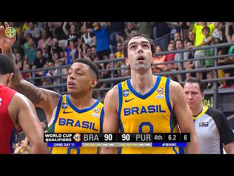 CRAZY ENDING | Brazil vs. Puerto Rico | FIBA Basketball