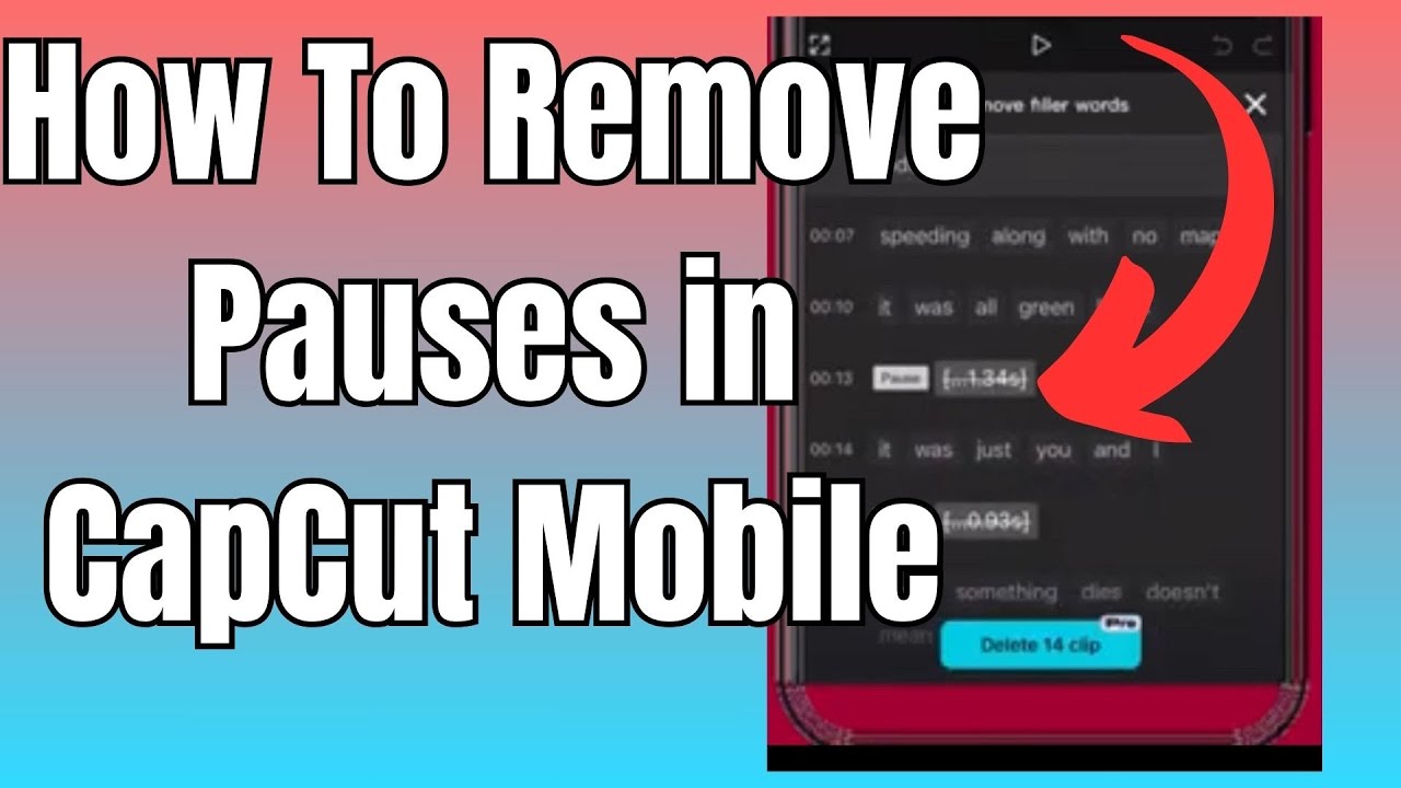 How To Remove Pauses In CapCut Mobile YouTube How to remove pauses in capcut mobile youtube