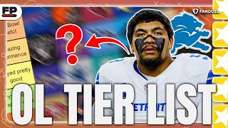 Which NFL Offensive Line is the best? OL Tier List featuring G-Stack & ClevTA | Presented by FanDuel