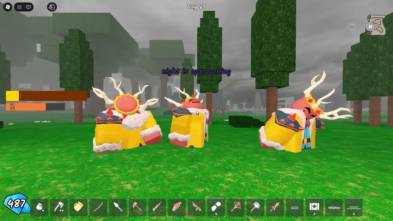 ROBLOX 99 NIGHTS IN THE FOREST | 3 CULTIST KINGS HITTING GRIDDY DANCE