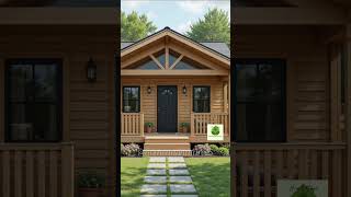 Rumah kayu mungil modern minimalis #rumahkayu #rumahkayuminimalis #rumahminimalis #rumahmungil #home
