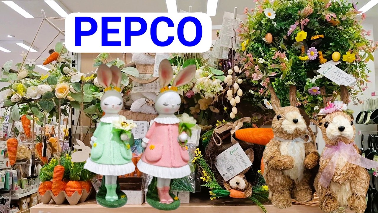 PEPCO WIELKANOC 2026 🐣 CUDNE NOWOŚCI KTÓRE MUSISZ ZOBACZYĆ ! STROIKI ZAJĄCE KUBKI